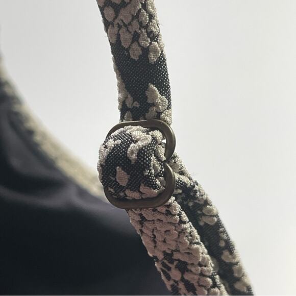 Andie Swim Sicily Bikini Top Snake Print 90s Vibe MEDIUM Animal Print - Picture 7 of 15